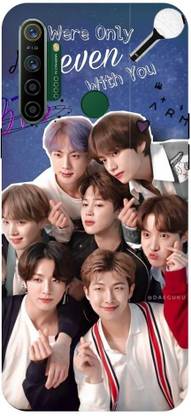 ThePrintlink Back Cover for Realme 5i, RMX2030, HEARTBEAT, BTS ARMY, BANGTAN, KPOP