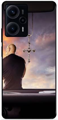 FAZAKA Back Cover for poco f5 On Glossy Metal Phone Cover| FAST AND FURIOUS