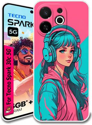 Coolcase Back Cover for Tecno Spark 30C 5G