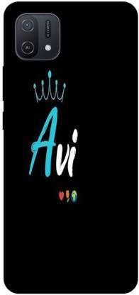 Royal Case Back Cover for OPPO A16E AVI, QUEEN, BLACK, NAME LETTER, TEXTURE, ART, ABSTRACT