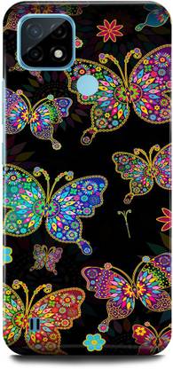 play fast Back Cover for Realme C25Y, RMX3268 BUTTER, FLY, BLACK, COLORFUL, BUTTER, FLY