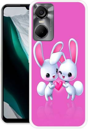 INDIALAND Back Cover for Tecno Pop 6 Pro
