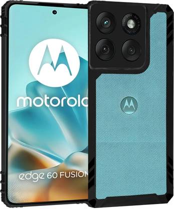 AIBEX Back Cover for Motorola Edge 60 5G, MOTOROLA Edge 60 Fusion 5G, D10 Tough Armor, Sliding Camera Shield