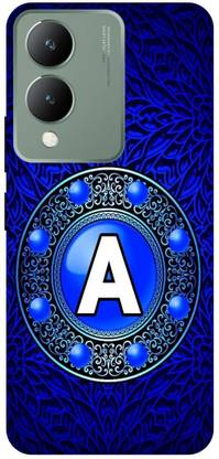 Phone Milaley.com Back Cover for vivo y17s, A, ALOVE, NAME, ALPHABET, ALOVE, REDWHITE