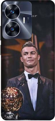 3D U PRINT Back Cover for Realme Narzo N55,RMX37100,Ronaldo, Cristiano, Football