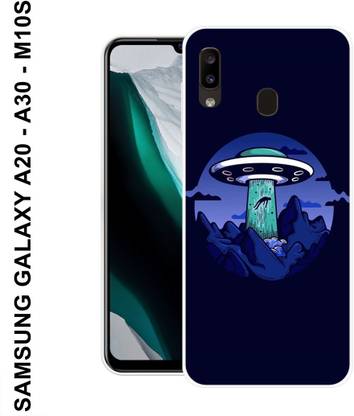 MOBECARE Back Cover for SAMSUNG GALAXY A20 SPACE SHIP, SPACE, PLANET, MAN IN SPACE, COOL, UNIQUE
