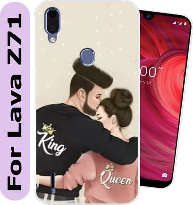 SmartGoldista Back Cover for Lava Z71