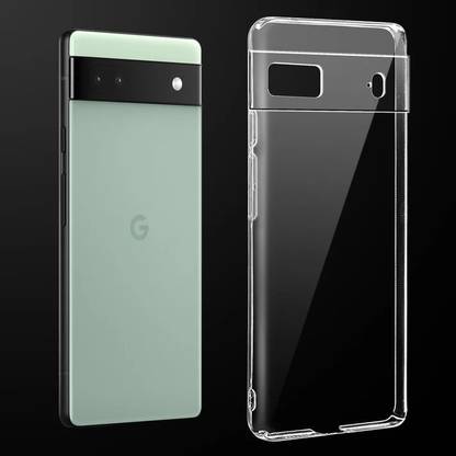 KLAH Back Cover for Google Pixel 6, Crystal Clear Hard Back Anti-Yellowing Phone Case