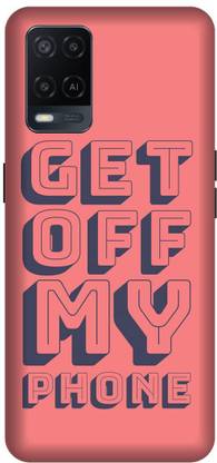 SSMORYA Back Cover for OPPO A54 (Pink Color Printed ) Mobile case cover