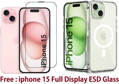 Magsafe Back Cover for Apple iPhone 15