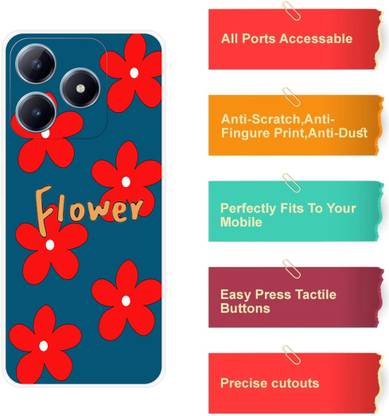 DEVLIYACASE Back Cover for Realme C63 5G