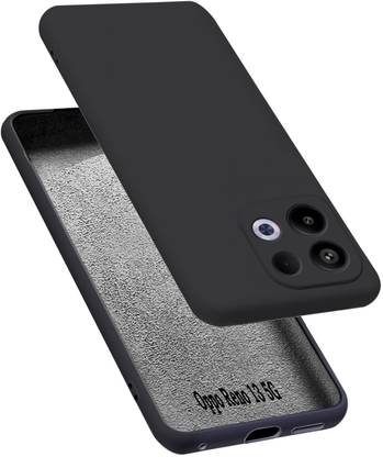 VAPRIF Back Cover for OPPO Reno13 5G, Matte Rubberized Soft Silicone Protective Cloth Inside