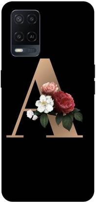VS PRINT LINK Back Cover for OPPO A54 \ CPH2239 \ A letter,A name A word , Printed Back Cover