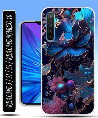 COOLTOP Back Cover for Realme 5i, Realme 5, Realme 5s, Realme Narzo 10