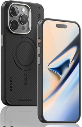 star craftune Back Cover for Apple iPhone 16 Pro Max 5G Blueo Armor Aramid Fiber Case 600D With Magnetic Case