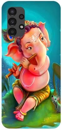 Indus Back Cover for Samsung Galaxy A13- GANESH: JI: GANPATI: BAPPA