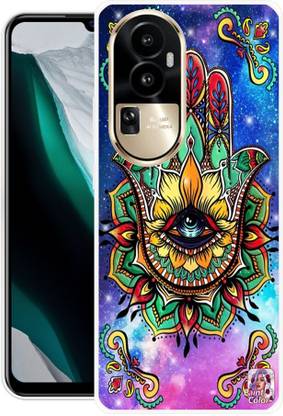 SARTOOLIYA Back Cover for Oppo Reno 10 5G, petterns, colourful, 3D DISIGNE, CUTE LOVE PRINTED BACK COVER