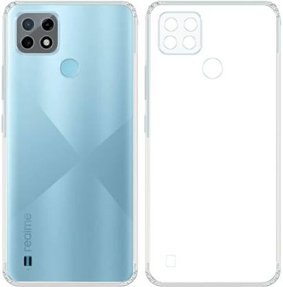 Casely Back Cover for Realme C21 Back Cover Crystal Clear Ultra Thin Transparent Soft Jelly Flexible