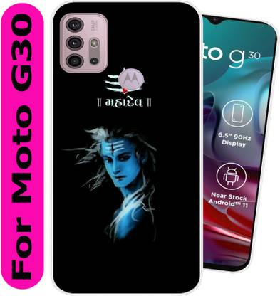 SmartGoldista Back Cover for Motoo G30