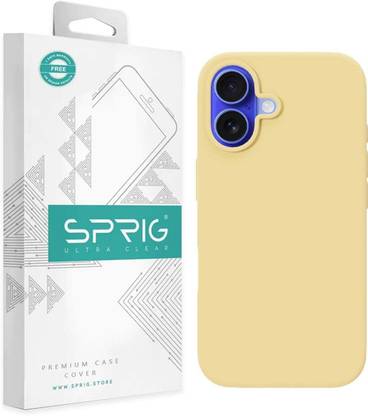 Sprig Back Cover for Apple iPhone 16 Plus, iPhone 16 Plus
