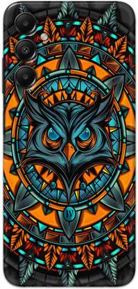 NDCOM Back Cover for Samsung Galaxy A05s Attractive Owl Printed Hard Case