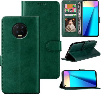 SMARTPOCKET Back Cover for Infinix Note 7