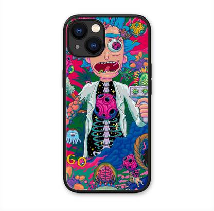 INTELLIZE Back Cover for APPLE iPhone 14 Plus RICK AND MORTY, ANIME, CARTOON, FUNNY