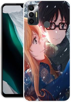 GRAFIQE Back Cover for Tecno spark 7 YOUR LIE IN APRIL, ACTOR, COUPLE, MANGA SERIES