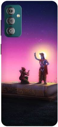 COVERJET Back Cover for Samsung Galaxy F23-ARJUN- KRISHNA- JI- BHAGWAD- GEETA