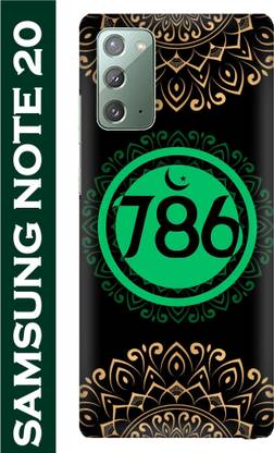 FULLYIDEA Back Cover for Samsung Galaxy Note 20, SAMSUNG Galaxy Note 20, 786, Number 786