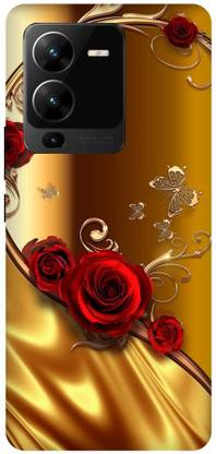 जुग्गा Back Cover vivo V25 Pro 5G, V2158, GOLDEN, ROSE, DREAM, RED, GOLD, ROSE के लिए