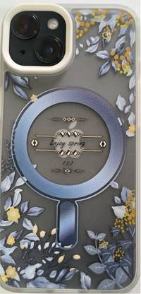 HIGAR Back Cover for iPhone 14, Flora Cover for girls