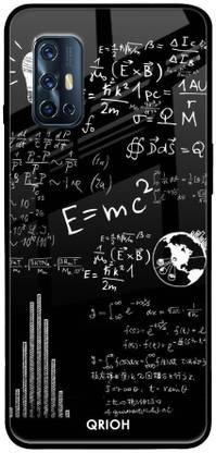 QRIOH Glass Back Cover for Vivo V17