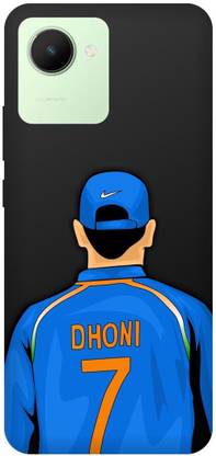 Rockyard Back Cover for realme C30, RMX3581, MS, DHONI, MAHENDER, SINGH, DHONI, CSK