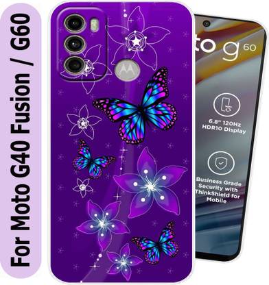 SmartGoldista Back Cover for Moto G40 Fusion G60