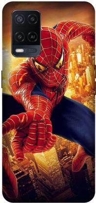 SSMORYA Back Cover for OPPO A54 (Spiderman Printed ) Mobile case cover