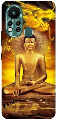 Rockyard Back Cover for Infinix Hot 11S, X6812, GAUTAM, BUDDHA, GOD, NAMO, BUDDHAY