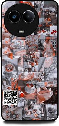 INTELLIZE Back Cover for Realme C67 5G GIRL, BOOK, NATURE, PINK, COFFEE