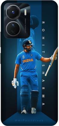 3D U PRINT Back Cover for VIVO Y56A 5G,V2229,Kohli,MS Dhoni,rohit sharma