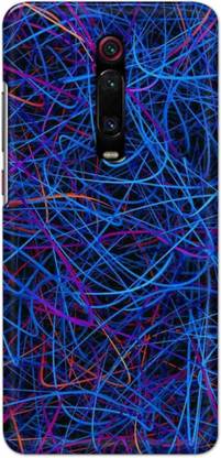 NDCOM Back Cover for Redmi K20 Blue Pattern Printed