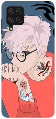 Rockyard Back Cover for Samsung Galaxy A22, A225F, ANIME, VECTOR, ART, BOY, ALONE, BOY