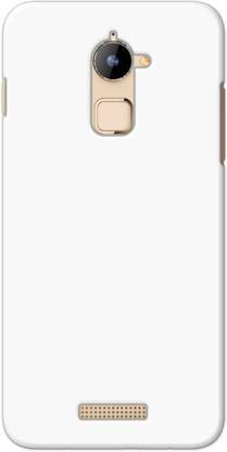NDCOM Back Cover for Coolpad Note 3 Lite Plain White Printed Hard Case