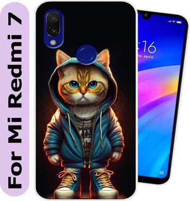 SmartGoldista Back Cover for Mi Redmi 7