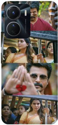 ZePBooM Back Cover for Vivo T2x 5G,V2253,SAMANTHA,RUTH,PARBHU,VISUAL