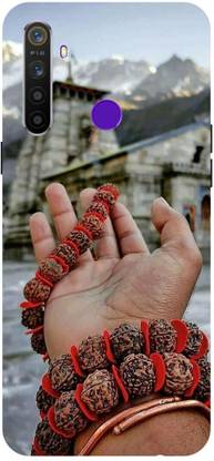 ADZIRE Back Cover for realme 5i, RMX2030, SHIV, SHIV, JI, KEDARNATH, RUDRAKSH, MAHADEV