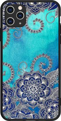 Absinthe Back Cover for Apple iPhone 11 Pro Max Blue Floral Design