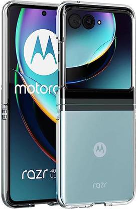 S-Softline Back Cover for Motorola razr 40 Ultra, High-Transparency provides you high-definition clear viewing