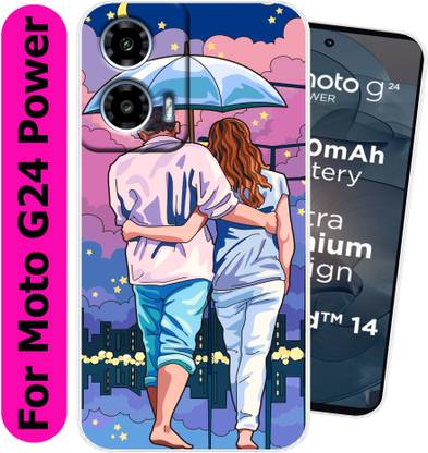 CaseZill Back Cover for Motoo G24Poweer