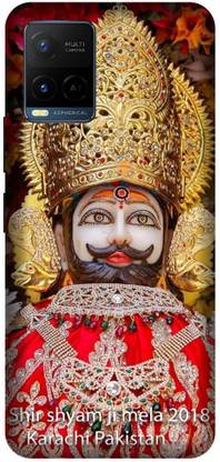 3D U PRINT Back Cover for VIVO Y21E ,V2111 Khatu shyam ji, shri krishan
