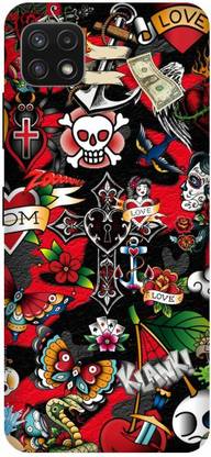 SAVETREE Back Cover for Samsung A22 5G, GRAFFITI TATOO, TATOO, BOOM, CRAZY